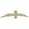 Ekena Millwork Bellingham Rough Sawn Timber Gable Bracket, Douglas Fir, 96"W x 16"H x 4"D x 6"F, 4/12 Pitch GBW096X16X0406BEL00RDF - alternate 5